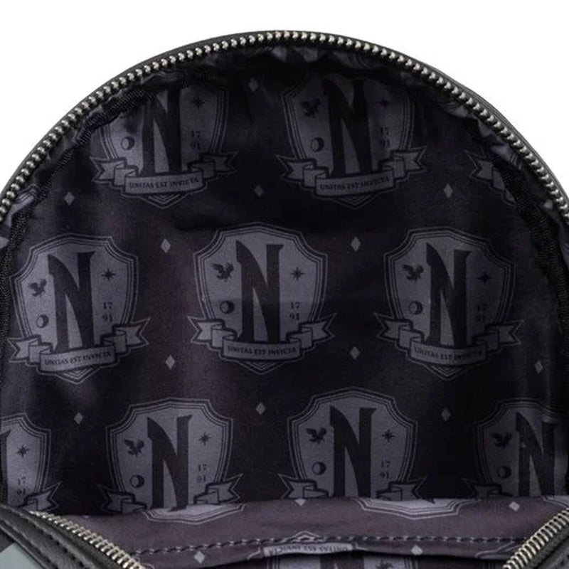 Wednesday Addams(Jenna Ortega) Nevermore Academy  Mini-Backpack